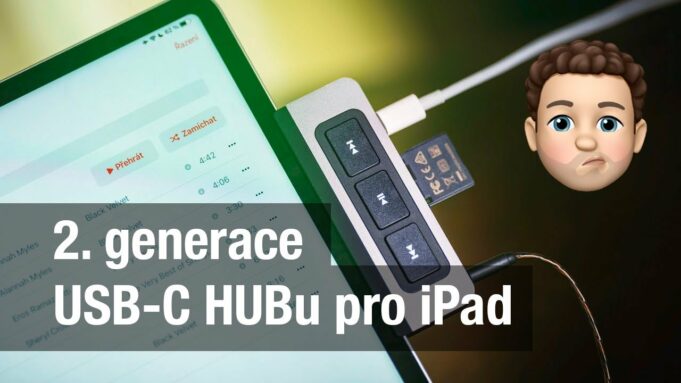 Jan Březina – Nová generace USB-C HUBu pro iPad: Hyper 6-in-1 USB-C Media Hub