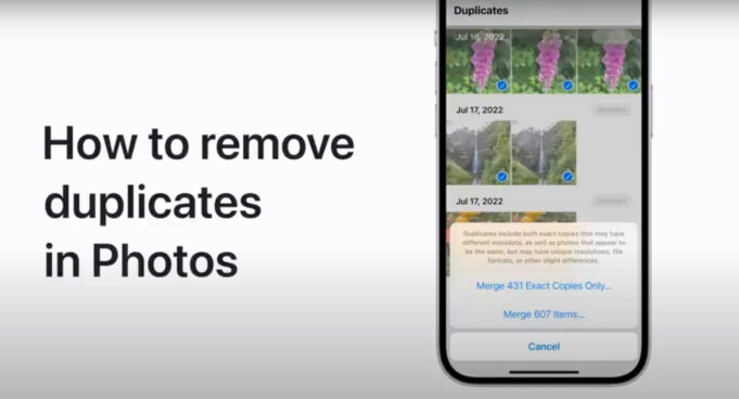 Apple návody – Jak odstranit duplikáty v aplikaci Fotky na iPhonu