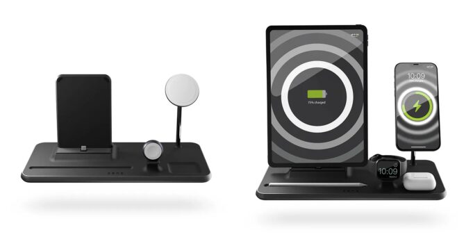 Nová bezdrátová nabíječka Zens 4-in-1 dokáže nabít nejen iPhone, Apple Watch a AirPods, ale také iPad