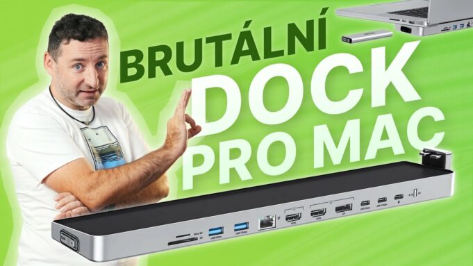 Jan Březina – Mega DOCK pro MacBook Pro od INVZI mě dostal! (Alisczech vol. 718)