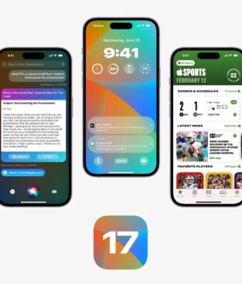 Koncept – iOS 17 s vylepšenou zamykací obrazovkou, novou aplikací Siri a další