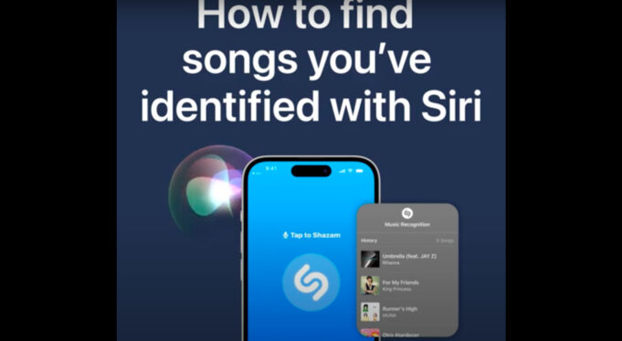 Apple návody – Jak najít skladby, které jste identifikovali pomocí Siri na iPhonu nebo iPadu