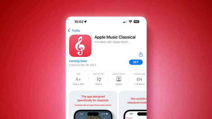 Apple vydal aplikaci Apple Music Classical pro Android
