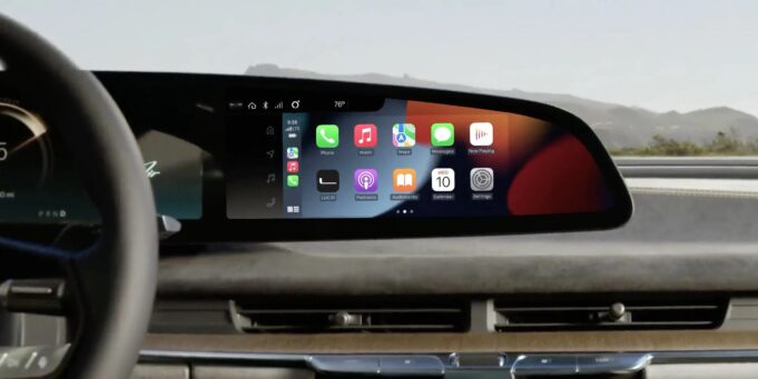 Elektrická vozidla Lucid Air nyní nabízejí bezdrátovou integraci CarPlay