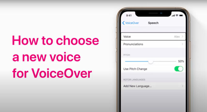 Apple návody – Jak vybrat nový hlas pro VoiceOver na iPhonu a iPadu