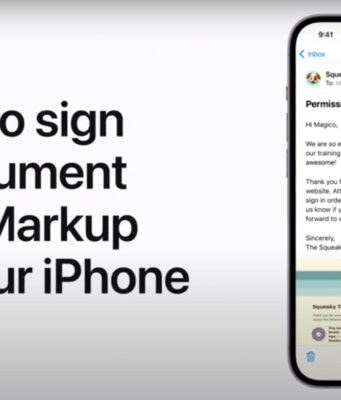 Apple návody – Jak podepsat dokument na iPhonu