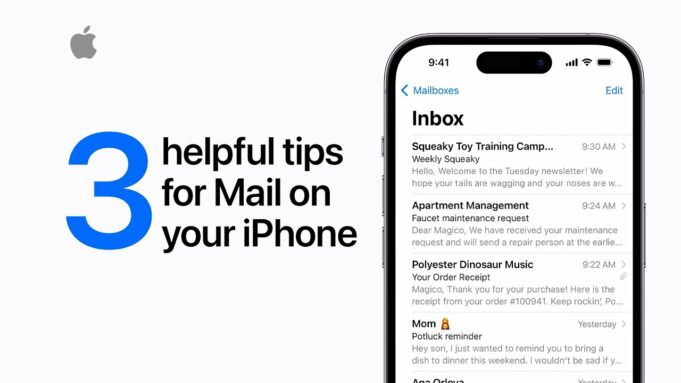 Apple návody – Tři užitečné tipy pro uživatele aplikace Mail na iPhonu