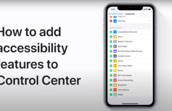 Apple návody – Jak přidat funkce zpřístupnění do Ovládacího centra na iPhonu a iPadu