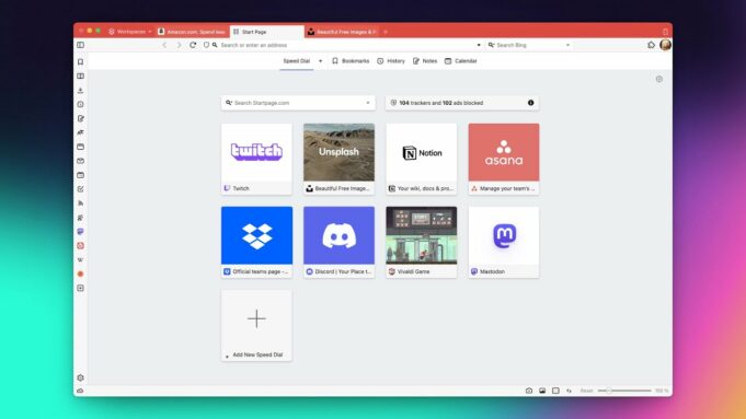 Webový prohlížeč Vivaldi tento týden obdržel aktualizaci, která přináší několik nových funkcí