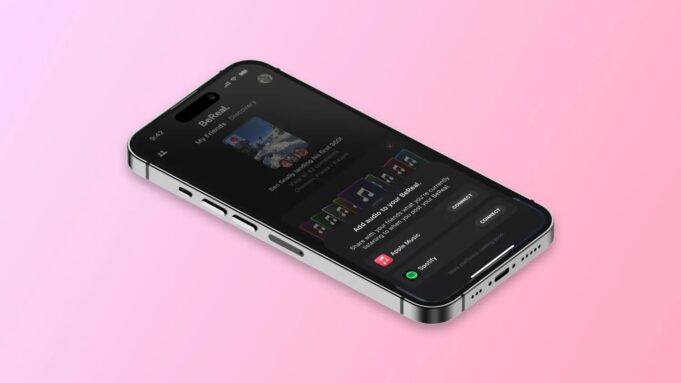 Sdílení skladeb v aplikaci BeReal nyní funguje také s Apple Music