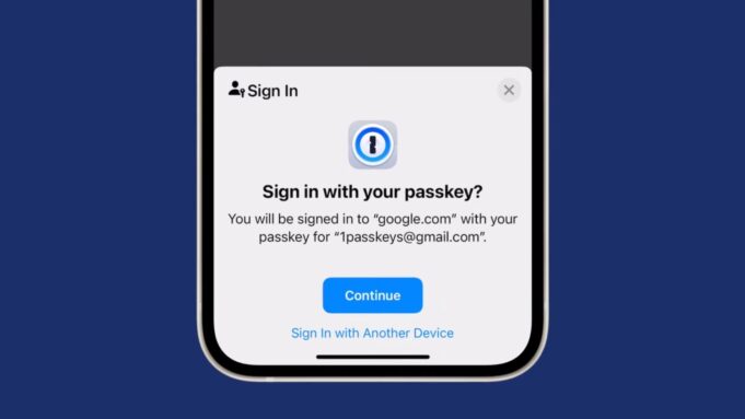 1Password nyní oficiálně zavádí podporu přístupových klíčů pro uživatele iOS 17