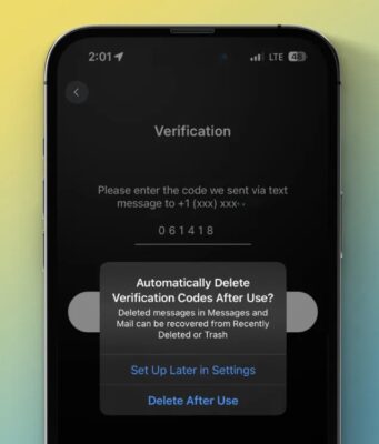 Návod – Jak nastavit automatické odstraňování ověřovacích kódů na iPhonu s iOS 17