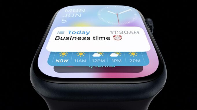 Jak fungují widgety na Apple Watch ve watchOS 10?