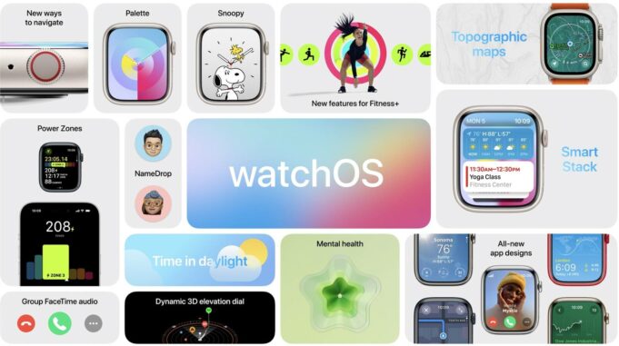 watchOS 10 – seznam kompatibilních zařízení