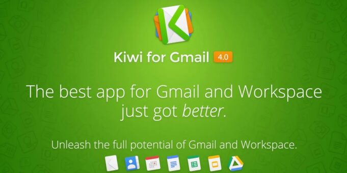 Aplikace Kiwi for Gmail obdržela aktualizaci, která přidává řadu nových funkcí
