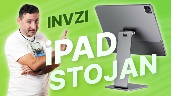 Jan Březina – Překlápěcí stojánek na iPad INVZI je super na prezentování