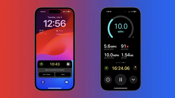 Návod – Jak snadno sledovat jízdu na kole pomocí Živých aktivit na iPhonu