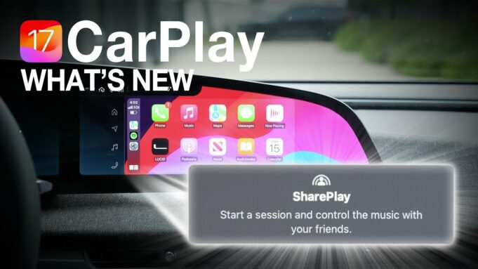 Co vše je nové pro CarPlay v iOS 17?