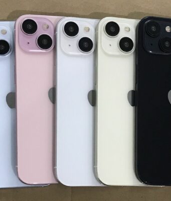 Makety iPhone 15 a iPhone 15 Pro představují nový design zařízení a barevné možnosti