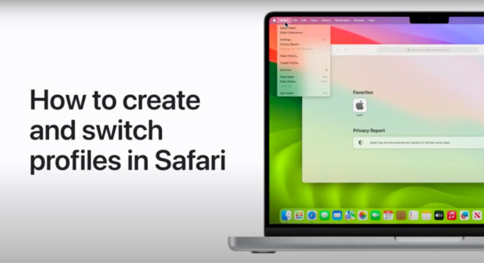 Apple návody – Jak vytvářet a přepínat profily v Safari na Macu