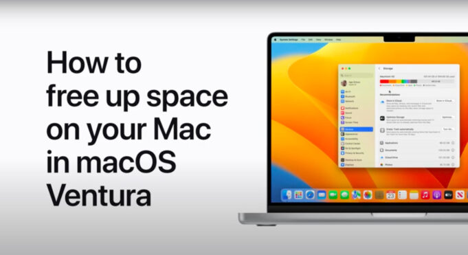 Apple návody – Jak uvolnit místo na Macu v macOS Ventura