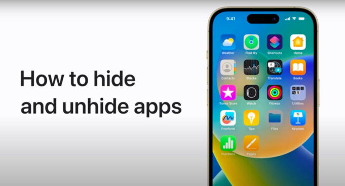 Apple návody – Jak skrýt a odkrýt aplikace z domovské obrazovky na iPhonu a iPadu