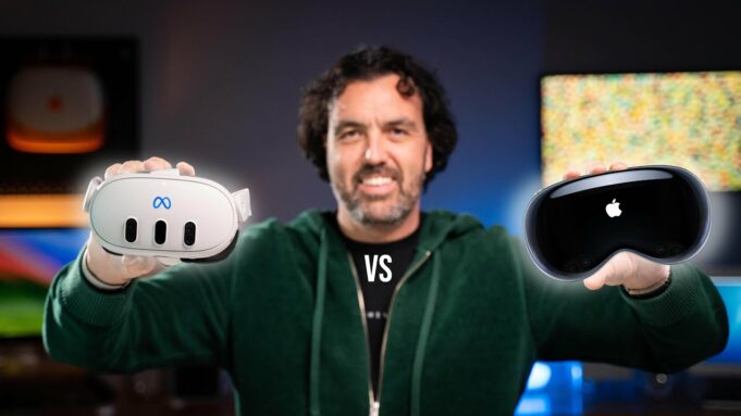 Petr Mára – Meta Quest 3 vs. Apple Vision Pro. Unboxing a první pocity