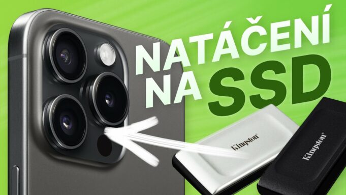 Jan Březina – Jak rychlé SSD potřebujete k iPhonu 15 na nahrávání videí?