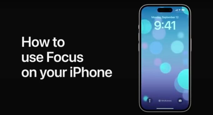 Apple návody – Jak používat režimy soustředění na iPhonu