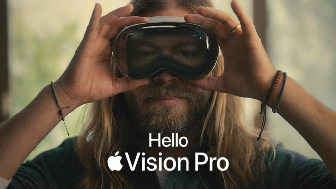 Apple na svém YouTube kanálu sdílel novou reklamu na Vision Pro