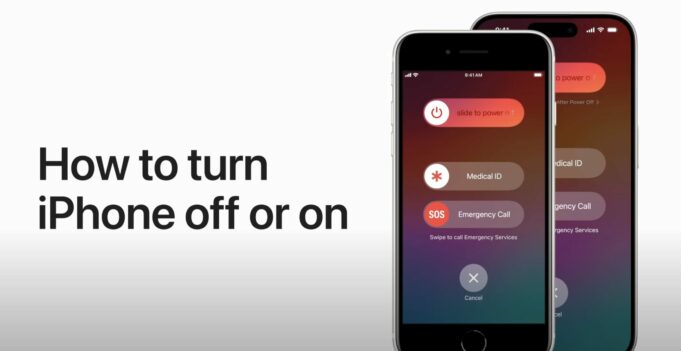 Apple návody – Jak vypnout (zapnout) iPhone