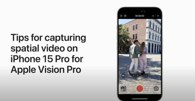 Apple návody – Tipy pro pořizování prostorového videa na iPhone 15 Pro