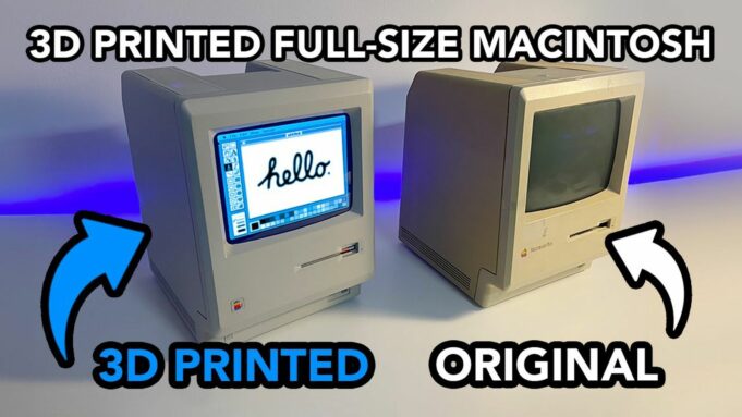 Podívejte se na tento funkční 3D tištěný Macintosh