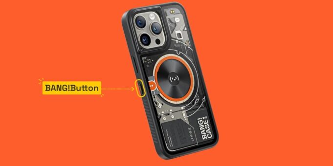 BANG!CASE – první pouzdro na iPhone na světě s tlačítkem Akce