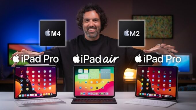 Petr Mára – Který iPad si vybrat? Pro? Air? M2? M4? Detailní pohled na rozdíly mezi novou a starší generací