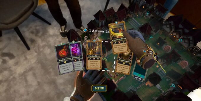 VR hra ‚Demeo‘ je nyní k dispozici pro Vision Pro