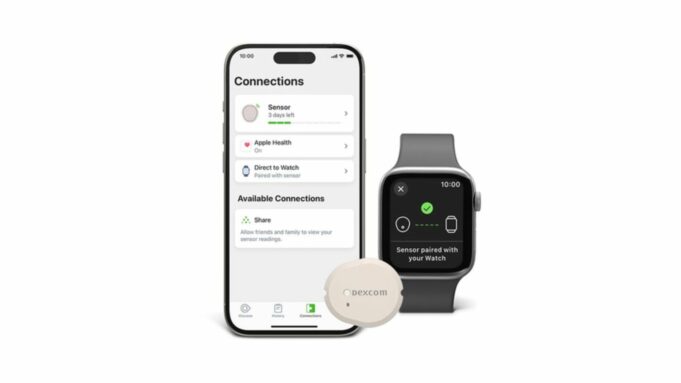 Uživatelé glukometru Dexcom G7 mohou nyní sledovat údaje o cukru v krvi v reálném čase na Apple Watch