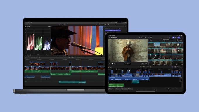 Apple vydal Final Cut Pro 2 pro iPad a Final Cut Pro 10.8 pro Mac