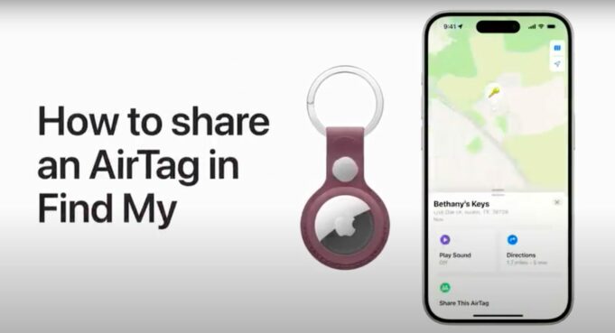 Apple návody – Jak sdílet AirTag v aplikaci Najít na iPhonu, iPadu nebo Macu