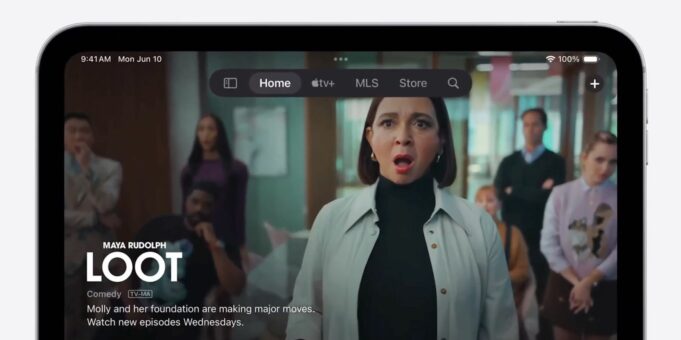 iPadOS 18 přináší do aplikací nový přizpůsobitelný panel karet a postranní panel