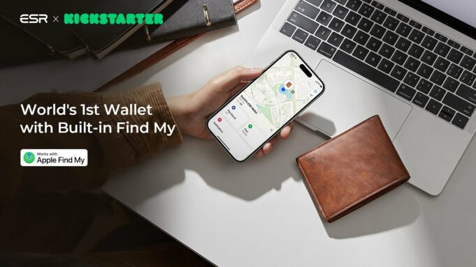 Společnost ESR představila první plnohodnotnou peněženku s integrovanou podporou sítě Find My