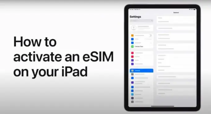 Apple návody – Jak aktivovat eSIM na vašem iPadu