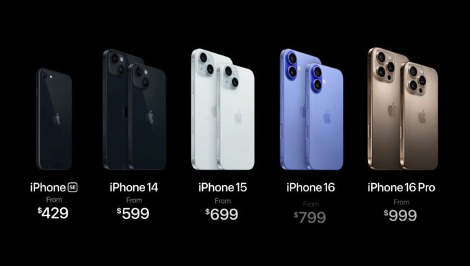 Nové modely iPhone 16, které dnes Apple představil, mohou bezdrátově nabíjet při výkonu až 25W