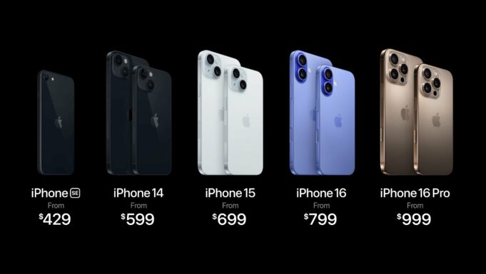 Všechny modely iPhone 16 podporují Wi-Fi 7