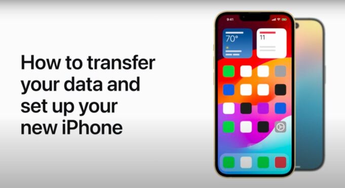 Apple návody – Jak přenést data a nastavit svůj nový iPhone