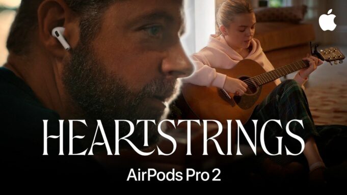 Apple zdůraznil použití AirPods Pro 2 jako naslouchátka v dojemné vánoční reklamě