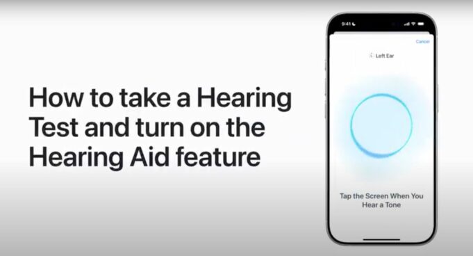 Apple návody – Jak provést test sluchu a zapnout funkci naslouchátka