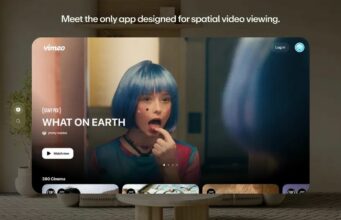 Vimeo vydal aplikaci pro Vision Pro s podporou prostorového videa