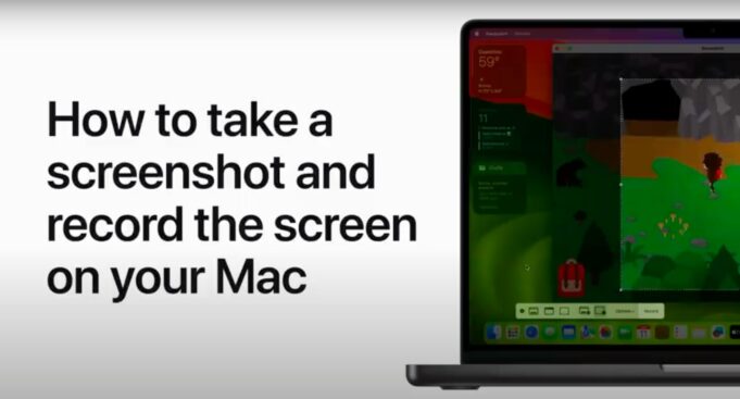 Apple návody – Jak pořídit snímek obrazovky a záznam obrazovky na Macu