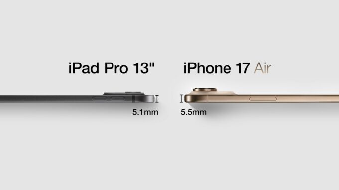 Jak tenký může být iPhone 17 Air?